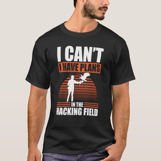 T-shirt Falconer Falcon Hunter Falconer Tracker Duck Hunte (Devant)