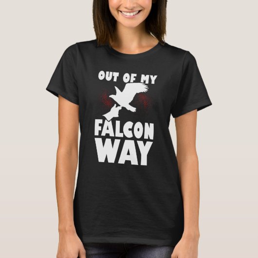 T-shirt Falconer Falcon Hunter Falconer Tracker Duck Hunte (Devant)
