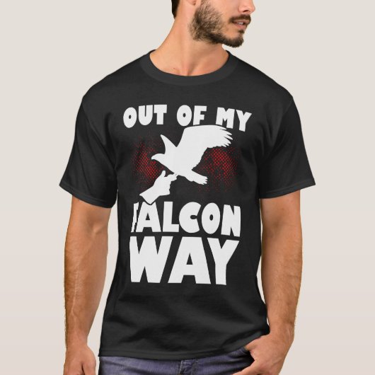 T-shirt Falconer Falcon Hunter Falconer Tracker Duck Hunte (Devant)