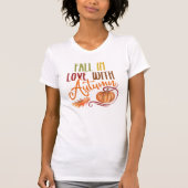 T-shirt Fall In Love Tee, Cosy Automne Seasons Perfect Cad (Devant)