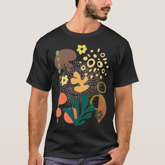 T-shirt FALL INSPIRED Abstract COZY AUTUMN (Devant)