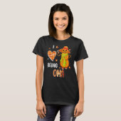 T-shirt Fall Leaf Oma Pumpkin Snowman Thanksgiving Autumn  (Devant entier)