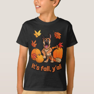T-shirt Fall Yall German Shepherd Puppy