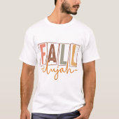 T-shirt Fallelujah - Automne (Devant)