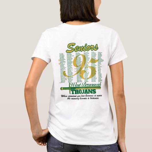 T-shirt Fallen Trojans Class of 95 (Dos)
