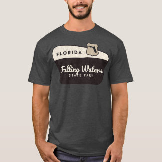 T-shirt Falling Waters State Park Florida Affiche de bienv