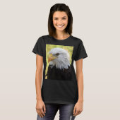 T-shirt Falln Bald Eagle Liberty (Devant entier)