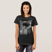T-shirt Falln Cemetery Crow (Devant entier)