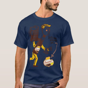 T-shirt Falstaff Retro Déficit Beer Man