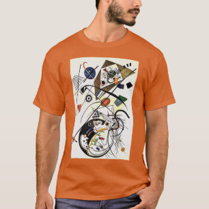 T-shirt Fameux Transverse Line - Kandinsky Art Moderne