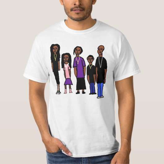 T-shirt Famille_ (Devant)