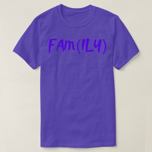 T-shirt Famille (Design devant)
