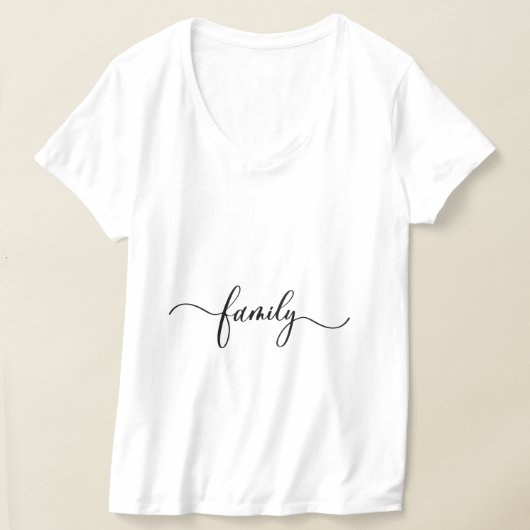 T-shirt famille (Poser)