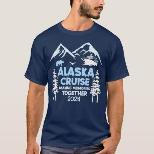 T-shirt Famille amis et groupe Alaska Cruise 2024 Don F