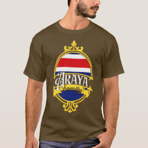 T-shirt Famille Araya Costa Rica