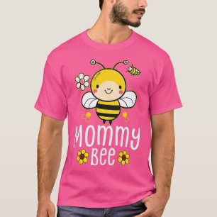 T-shirt Famille Bee s Mama maman Anniversaire Première Jou
