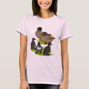 T-shirt Famille Call Duck Khaki