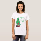 T-shirt Famille Christmas (Devant entier)