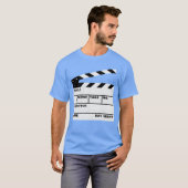 T-shirt famille clapperboard (Devant entier)