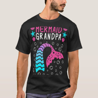 T-shirt Famille Correspondance Anniversaire Sirène Grand-p