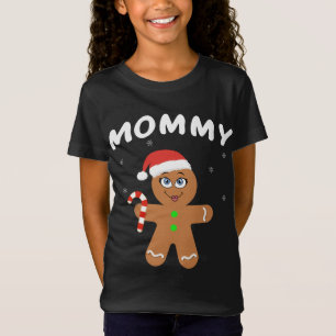 T-Shirt Famille Correspondances Noël Costumes pain d'épice