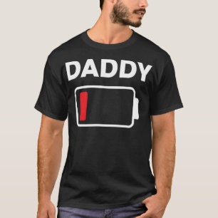 T-shirt Famille Correspondant Batterie de Noël Drôle papa