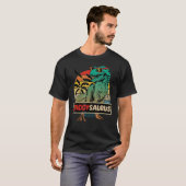 T-shirt Famille correspondant Daddysaurus Rex Fête des pèr (Devant entier)