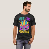 T-shirt Famille Correspondant Mardi Gras Princesse Carnava (Devant entier)