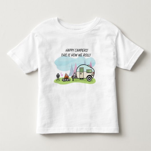 T SHIRT FAMILLE CORRESPONDANT T-SHIRTS CAMPING GAR (Devant)
