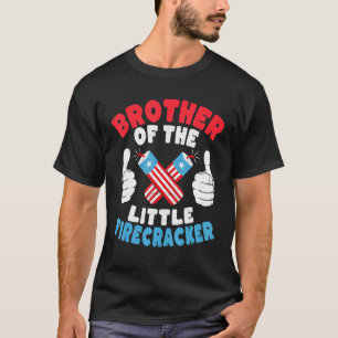 T-shirt Famille Correspondante 4 Juillet Frère Du Petit Fi