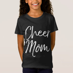 T-Shirt Famille Correspondante mignonne Pom-pom girl Mère