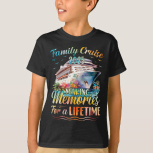 T-shirt Famille Croisière Fête Costume Costume Costume Co
