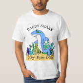 T-shirt Famille Daddy Shark Doo Doo (Devant)
