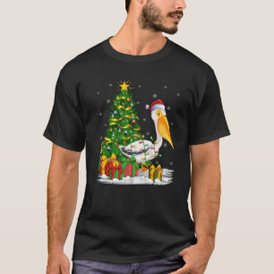 T-shirt Famille d'amoureux des oiseaux pélicans qui corre