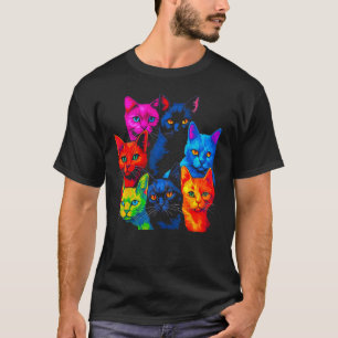 T-shirt Famille de chats Shorthair