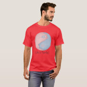 T-shirt famille de conception de chat (Devant entier)