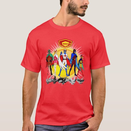 T-shirt Famille de force G (Devant)