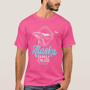 T-shirt Famille de jumelage de baleines à bosse Alaska Cru