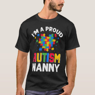 T-shirt Famille de jumelage de sensibilisations sur l'auti