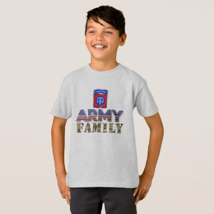 T-shirt Famille de la 82e division aéroportée