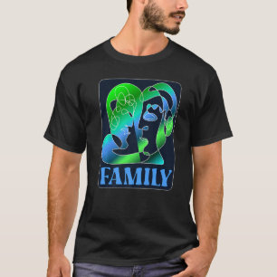 T-SHIRT FAMILLE DE LA LIGNE FACE
