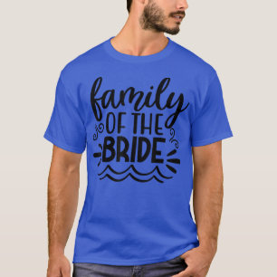 T-shirt Famille de la mariée pour T-S de fête de mariage a