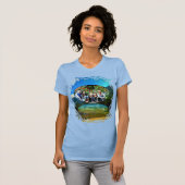 T-shirt Famille de la rivière Mismaloya 0344 (Devant entier)