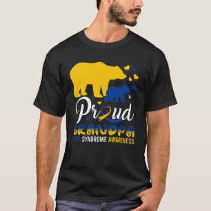 T-shirt Famille de l'ours de grand-père Fière de correspon