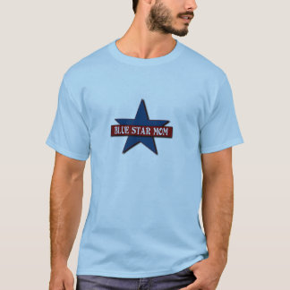 T-shirt Famille de militaires de maman d'étoile bleue