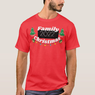 T-shirt Famille de Noël 2022 mignonne