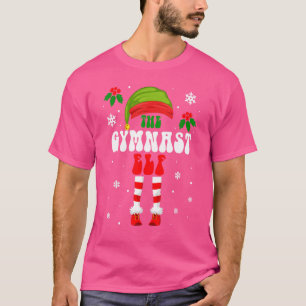 T-shirt Famille de Noël des elfes de Gymnaste qui correspo