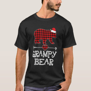 T-shirt Famille de pyjama de jumelage de l'Ours Gramté Rou