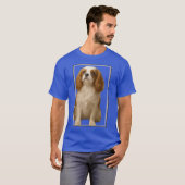 T-shirt Famille de spaniel encadrée (Devant entier)