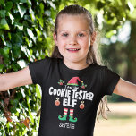 T-Shirt Famille de testeur de cookies correspondant au nom<br><div class="desc">Entrez dans l'esprit de vacances avec ce t-shirt elf Cookie Tester qui fait partie d'une collection de vêtements elf famille assortie contenant des cadeaux pour tout membre de la famille. Parfait pour toute réunion de famille de Noël, ou comme une famille en pyjama assorti, ce t-shirt est doté d'un casquette...</div>